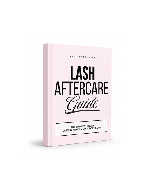 Lash Extension Aftercare Guide E-book