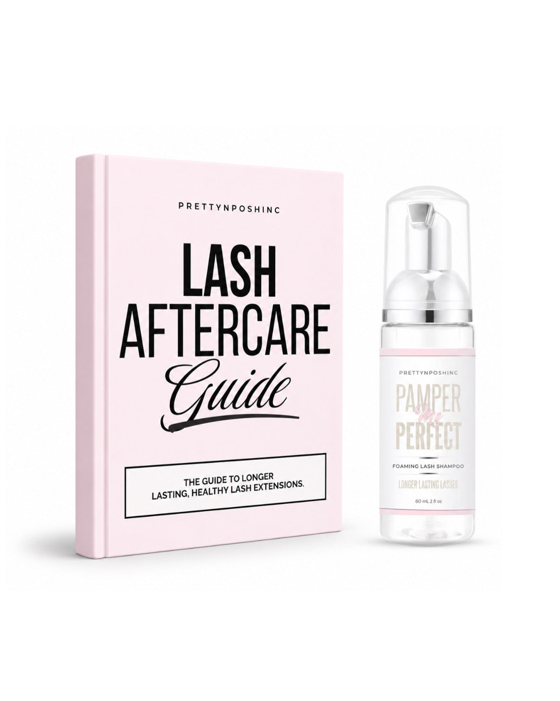 After Care Guide + Pamper Me Perfect Lash Shampoo